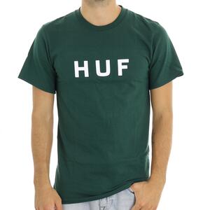 T-SHIRT ESSENTIALS OG LOGO HUF VERDE